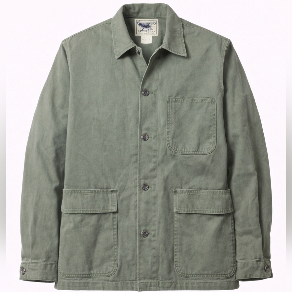 Polo by Ralph Lauren 1967 Military Paratrooper Field Pocket Jacket Shirt - Picture 1 of 7